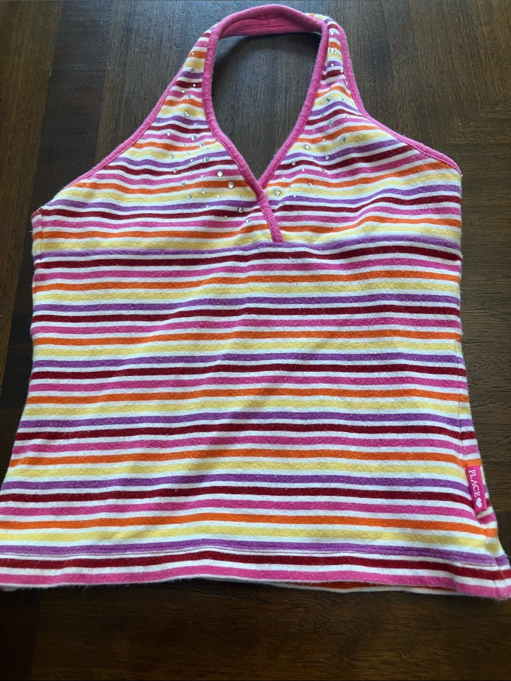 The Children's Place Bright Multicolor Striped Tank